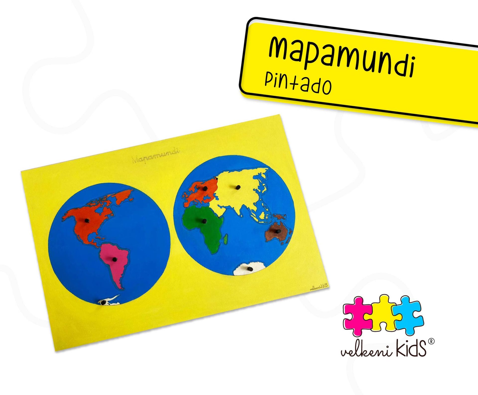 Mapamundi Velkenikids